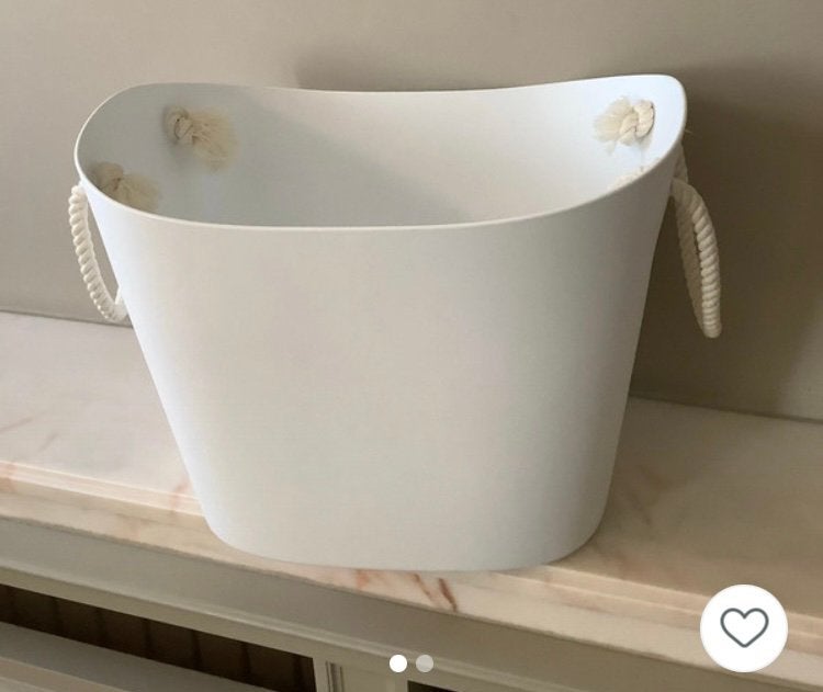 Mand in kunststof, Huis en Inrichting, Ophalen of Verzenden, Zo goed als nieuw, Kunststof, Mand