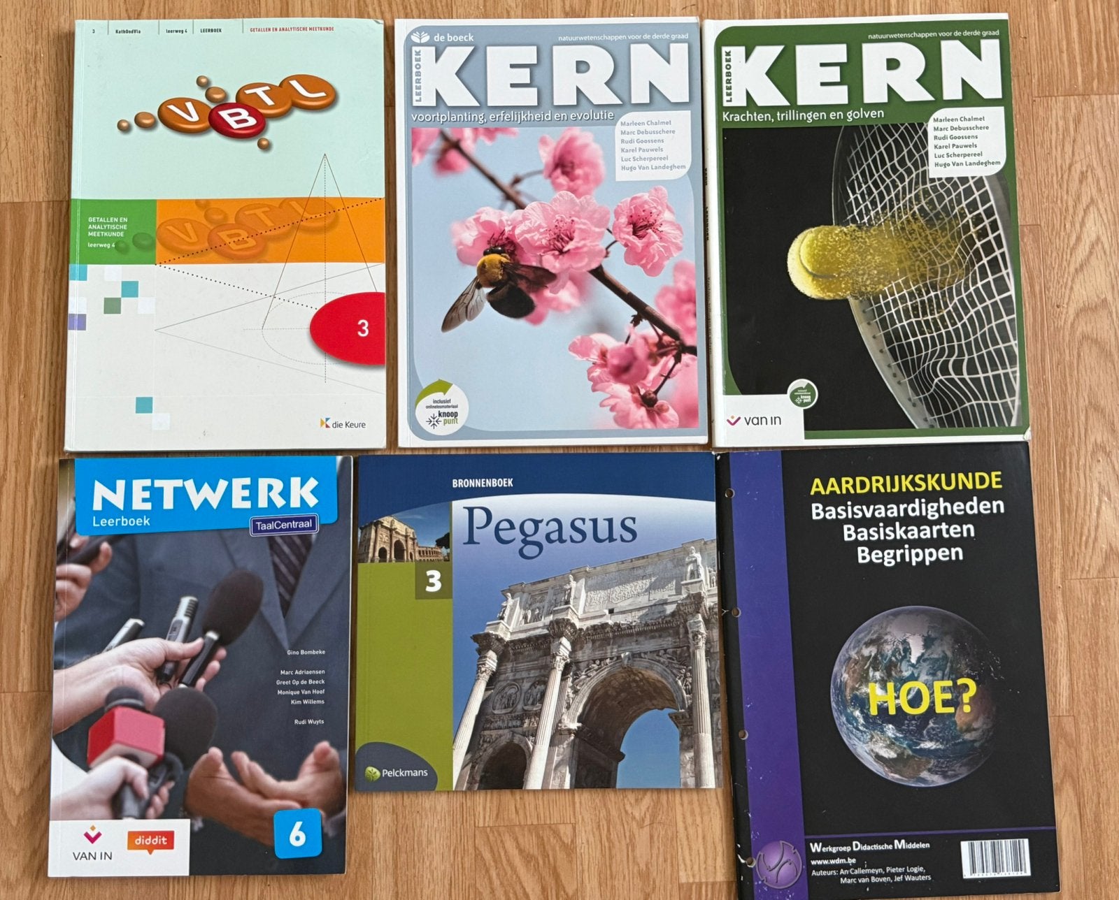 Lot schoolboeken secundair onderwijs, Ophalen, Zo goed als nieuw, ASO, Overige vakken