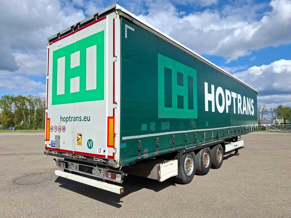 2018 Krone Oplegger/schuifzeiltrailer - 3 assen - 39T, Auto's, Vrachtwagens, Overige brandstoffen, Bedrijf, Aanhangers en Opleggers