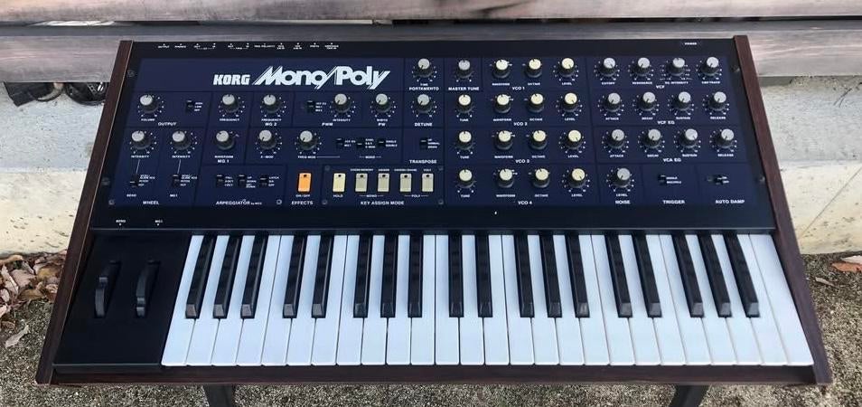 Korg monopoly vintage vintage, Ophalen of Verzenden, Zo goed als nieuw, Korg