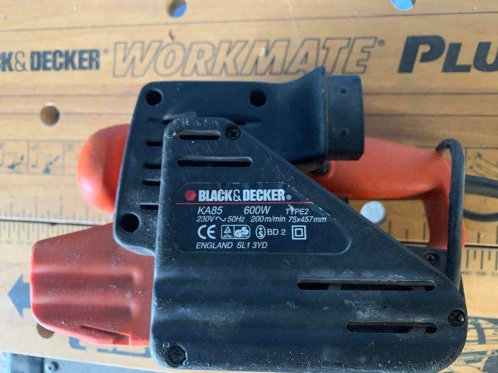 Ponceuse Black & Decker KA85 fonctionnelle, Enlèvement, Utilisé, 600 à 1200 watts