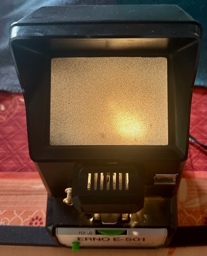 Erno E-501 Viewer & Agfa F8S lijmmachine, Ophalen of Verzenden, Gebruikt