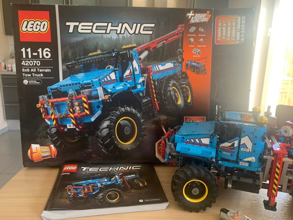 Lego technic 42070, Ophalen, Zo goed als nieuw, Lego