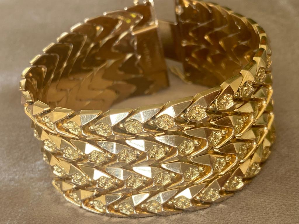 Armband goud 18 karaat, Ophalen, Zo goed als nieuw, Goud