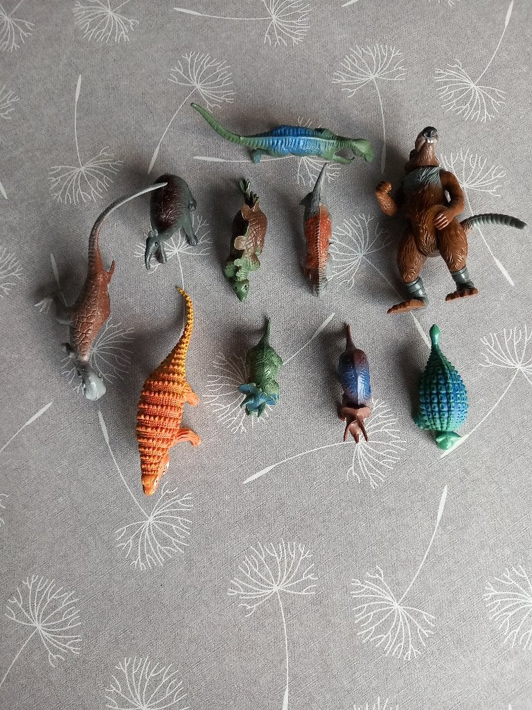 10 Verschillende Dinosaurussen, Collections, Enlèvement, Neuf