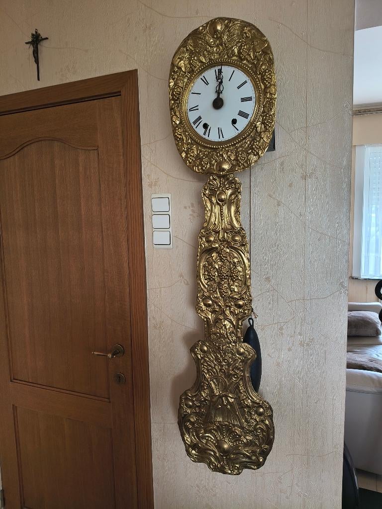 hangklok, Huis en Inrichting, Woonaccessoires | Klokken, Ophalen, Gebruikt, Analoog
