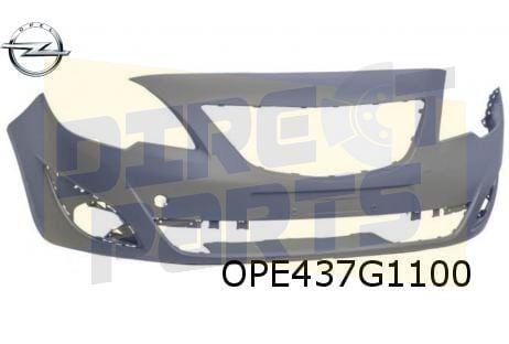 Opel Meriva B (-2/14) voorbumper (te spuiten) Origineel! 931, -, -, Opel, Nieuw
