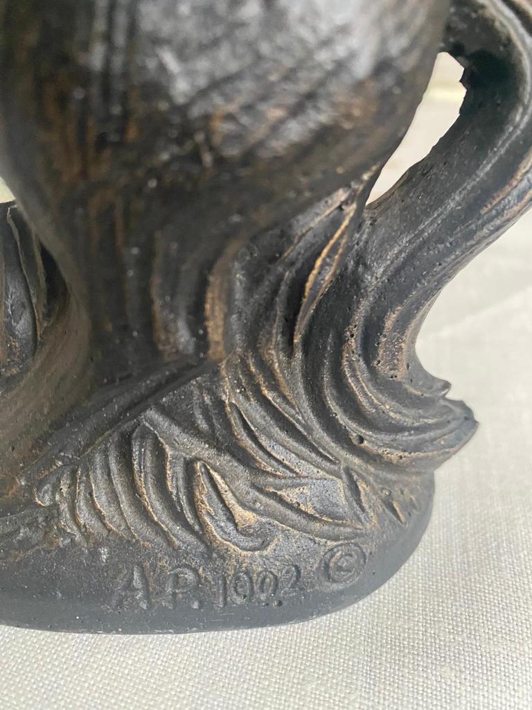 Bronzen beeld paard, Enlèvement