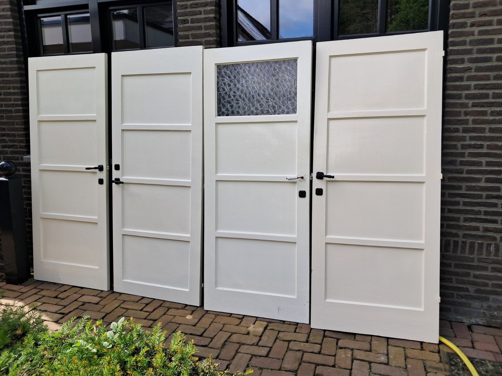 Paneel Binnen deuren 5 stuks, Doe-het-zelf en Bouw, Ophalen, Glas