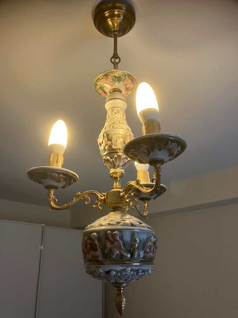 Vintage luster, Huis en Inrichting, Ophalen, Gebruikt