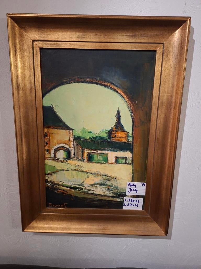 Olieverfschilderij Marthe Bamps, Antiek en Kunst, Ophalen