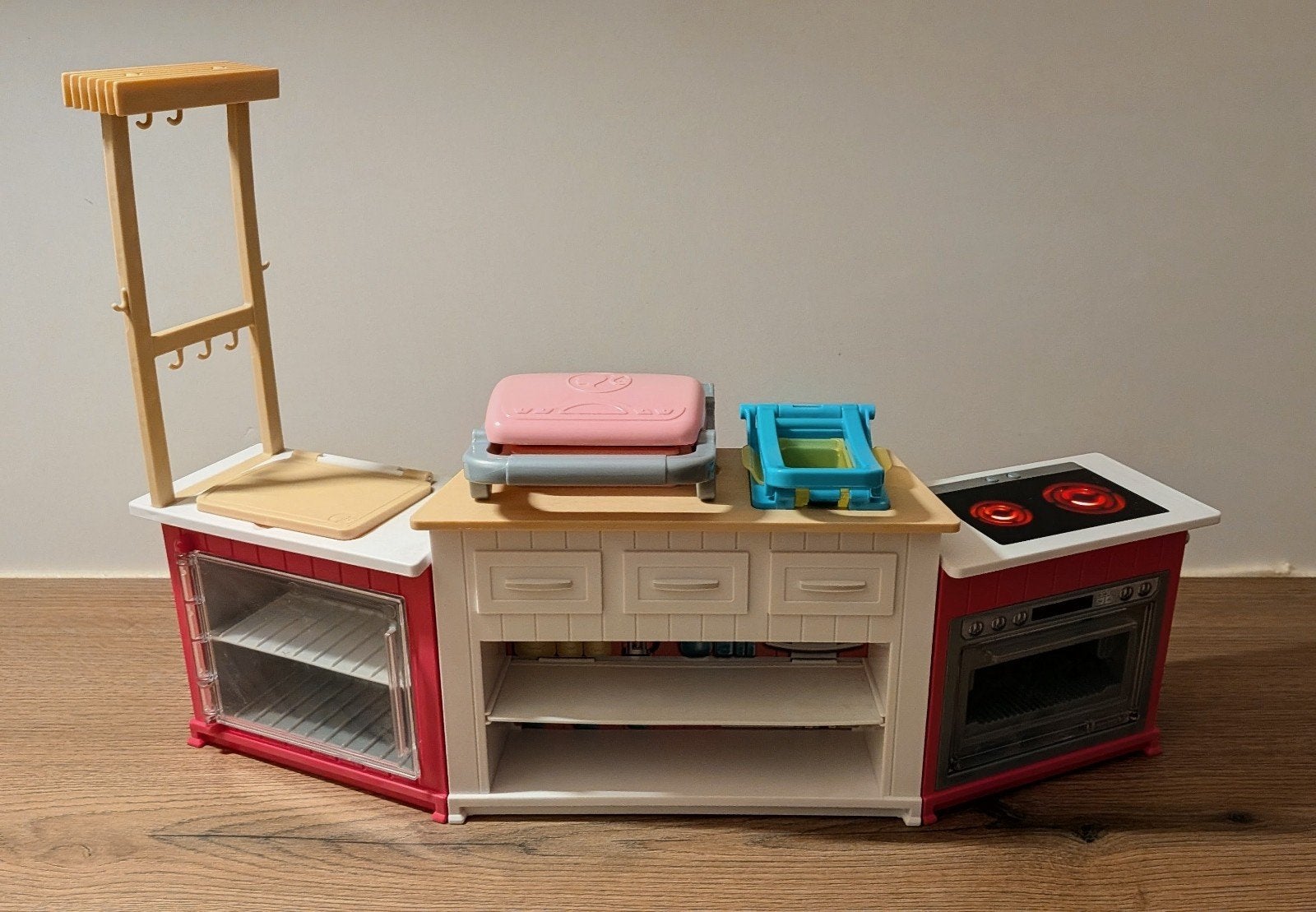 Barbie keuken inclusief barbiepop, Ophalen of Verzenden, Zo goed als nieuw, Barbie