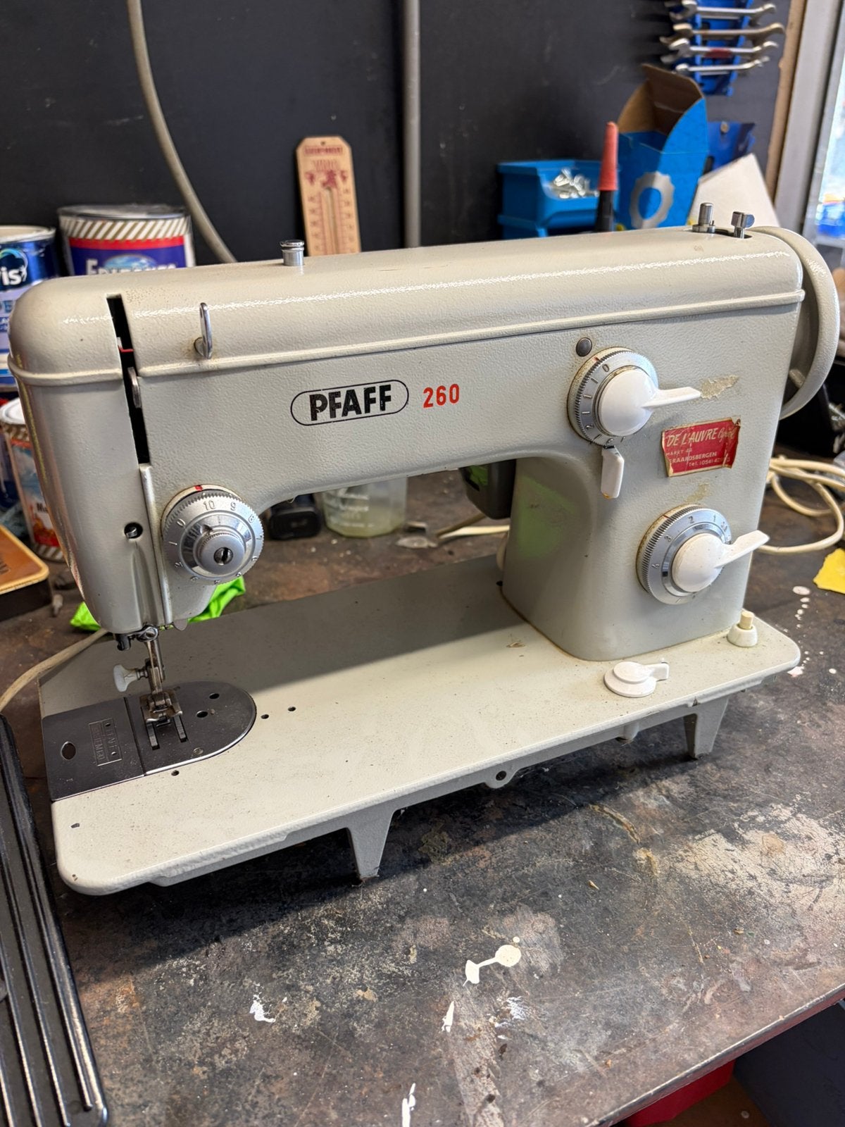 Pfaff 280. Naaimachine, Hobby en Vrije tijd, Naaimachines en Toebehoren, Ophalen, Gebruikt, Naaimachine, Pfaff