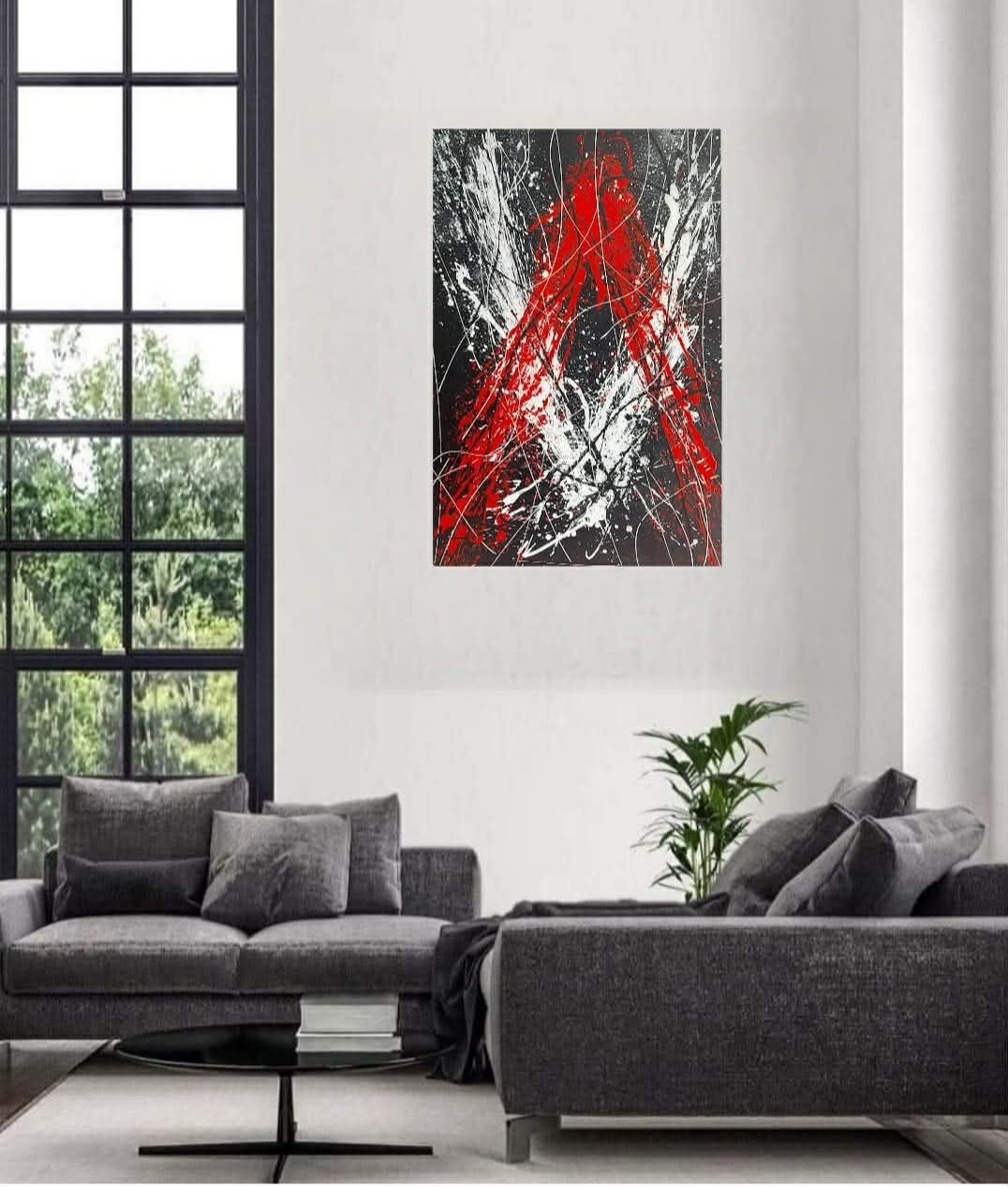Appartenir ensemble, Antiquités & Art, Art | Peinture | Abstraite, Enlèvement