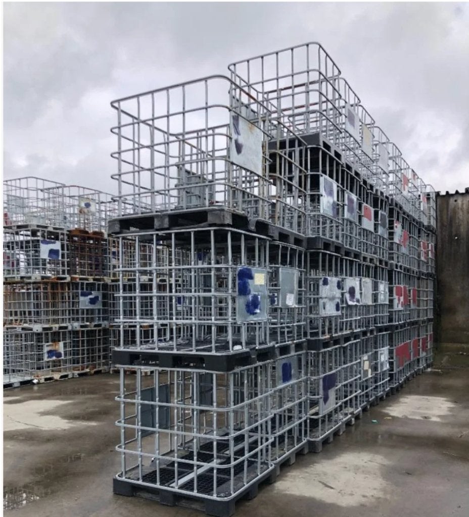 ibc kooien met plastiek voet, Doe-het-zelf en Bouw, Ophalen