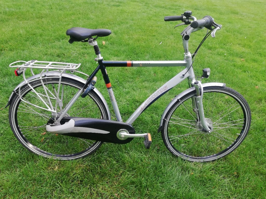Batavus herenfiets in perfecte staat, Fietsen en Brommers, Ophalen, Versnellingen, Batavus, Zo goed als nieuw