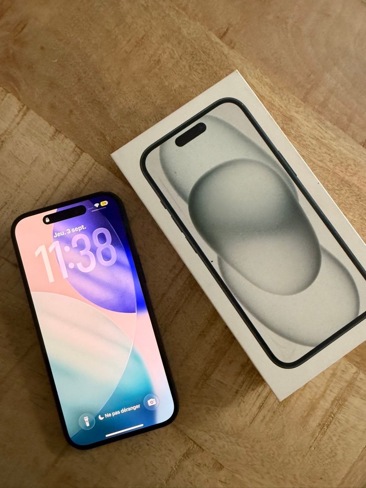 Iphone 15-128 Go - Zwart, Ophalen, Zwart, IPhone 15