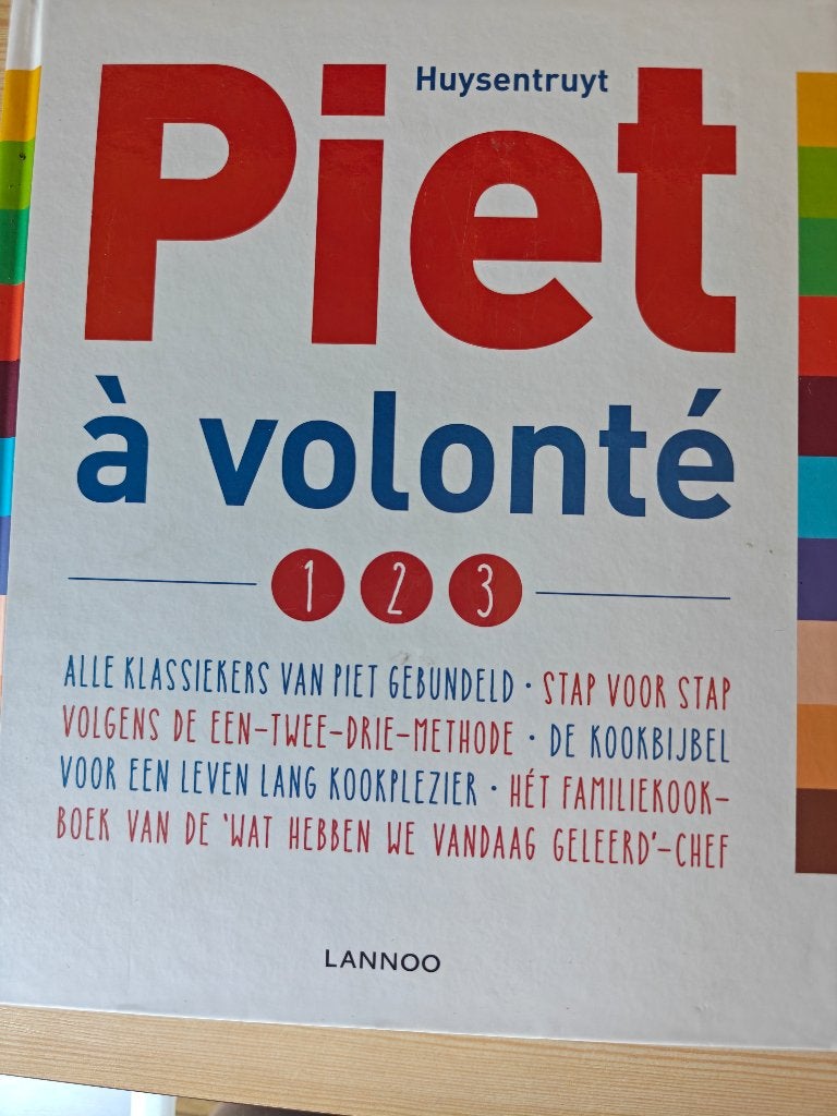 Piet à volonté – Piet Huysentruyt | grote kookbijbel, Piet Huysentruyt, Voorgerechten en Soepen, Ophalen of Verzenden, Zo goed als nieuw