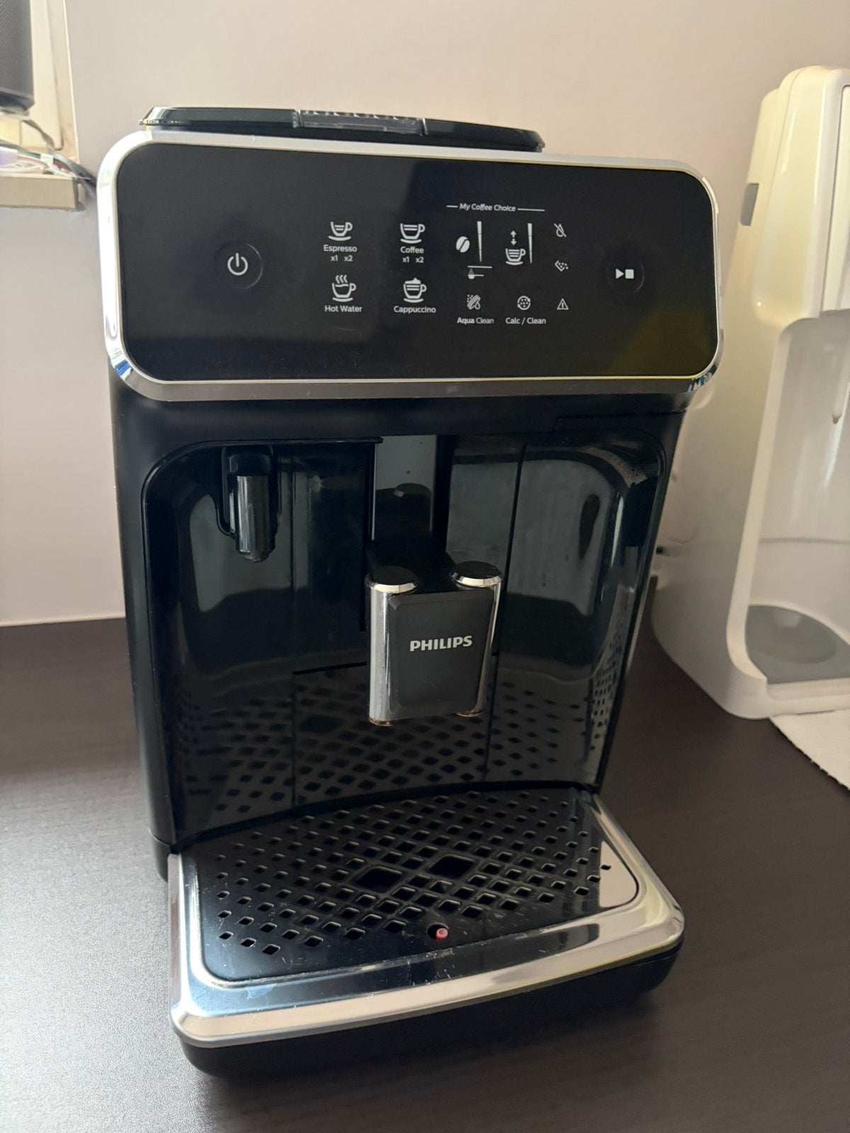 Philips volautomatische espressomachine 2230, Machine à espresso, Réservoir d'eau amovible, Café en grains, 2 à 4 tasses