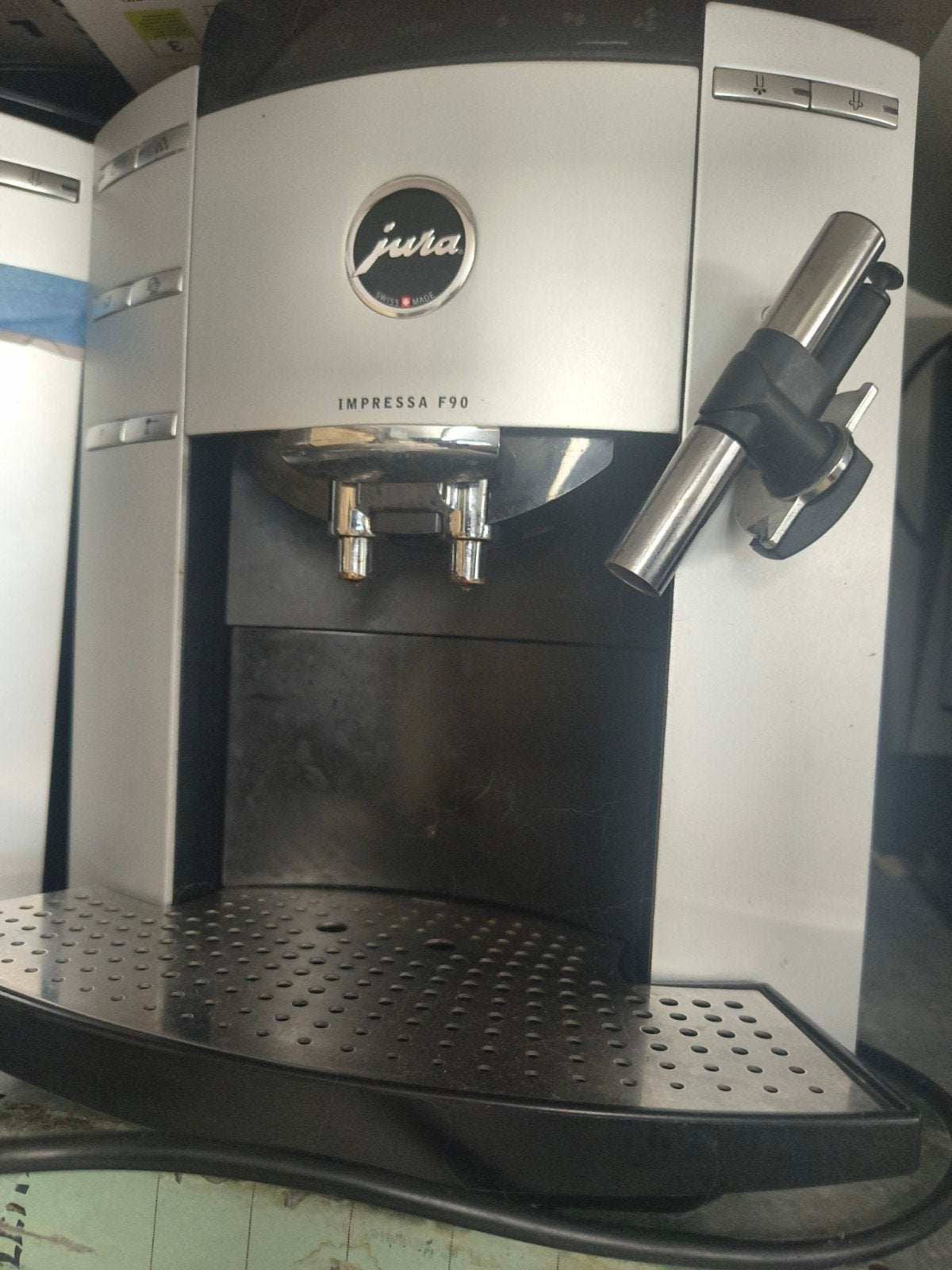 jura impressa f90 (2 stuks), Electroménager, Machine à espresso, Réservoir d'eau amovible, Café en grains, Enlèvement