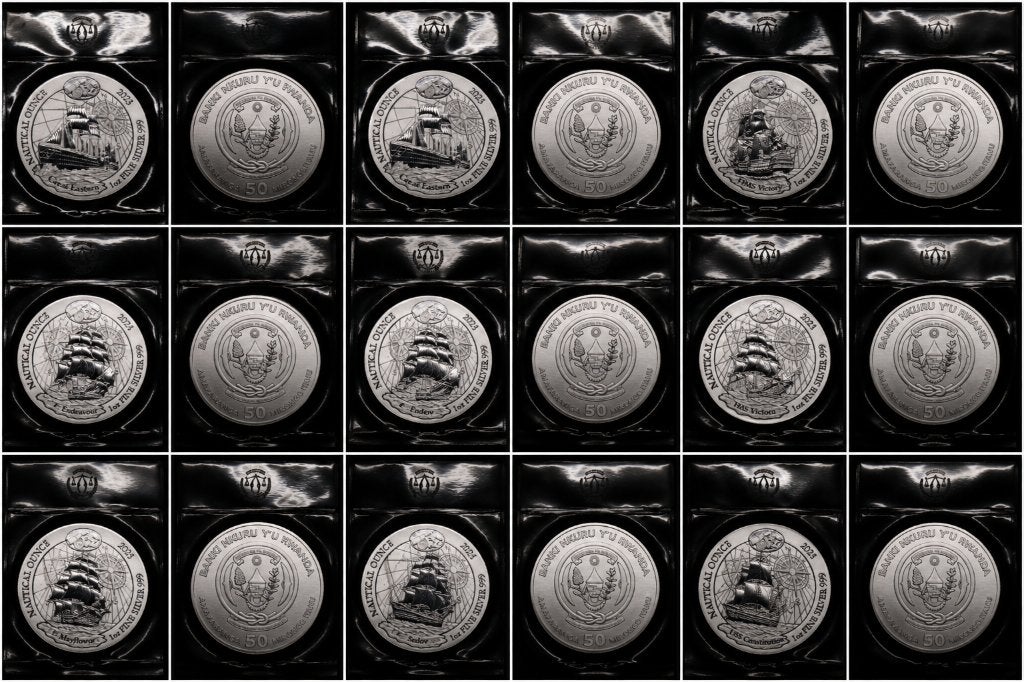 Pièces Rwanda Nautical 1oz Silver/Argent/Zilver, Ophalen, Munten