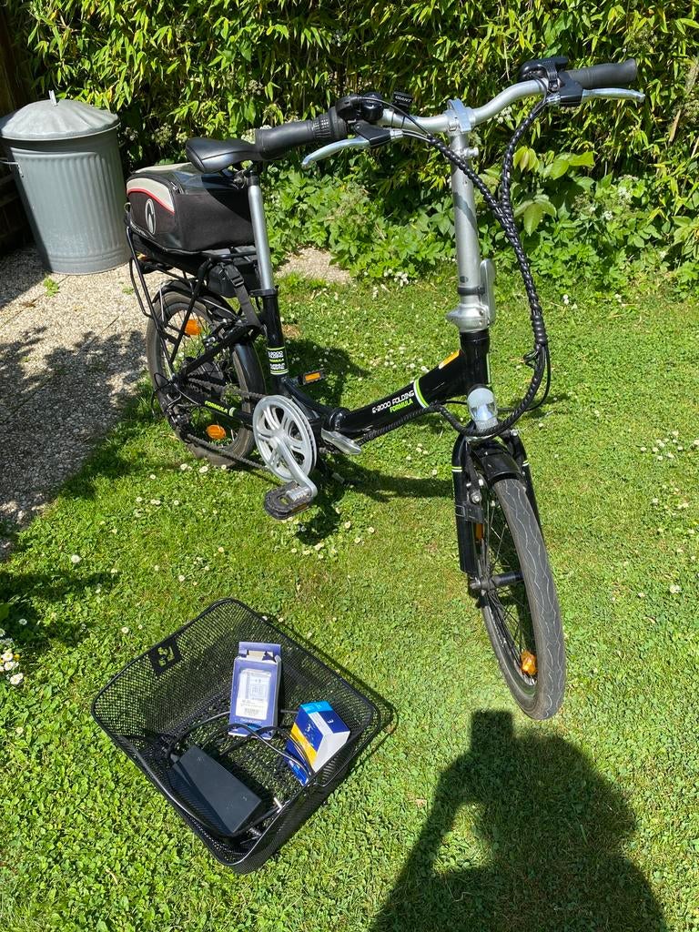 Vélo électrique pliable E2000 Folding+accessoires, Enlèvement, Comme neuf, Autres marques