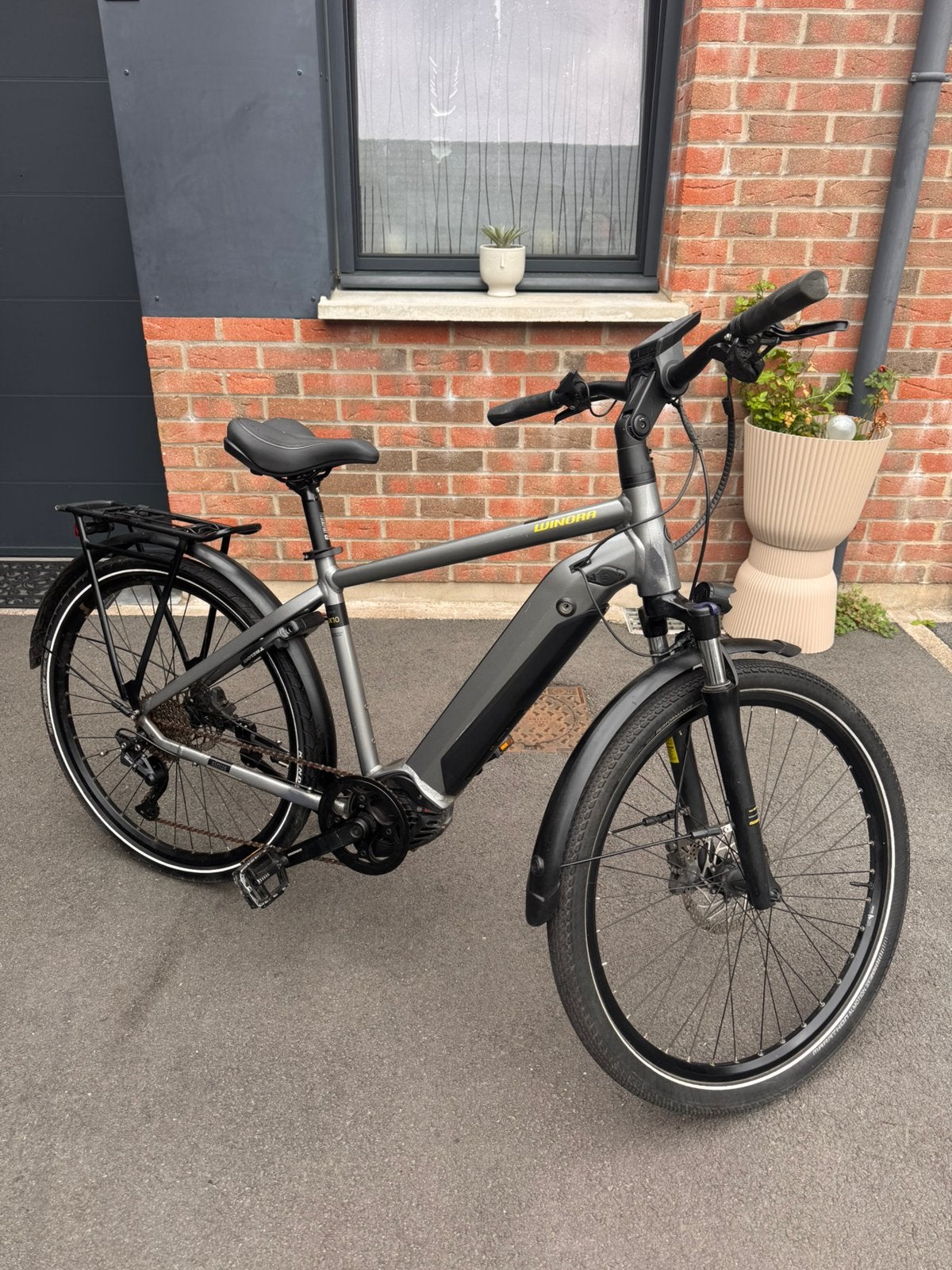 Vélo électrique Winora Bosch, Fietsen en Brommers, Ophalen, Zo goed als nieuw