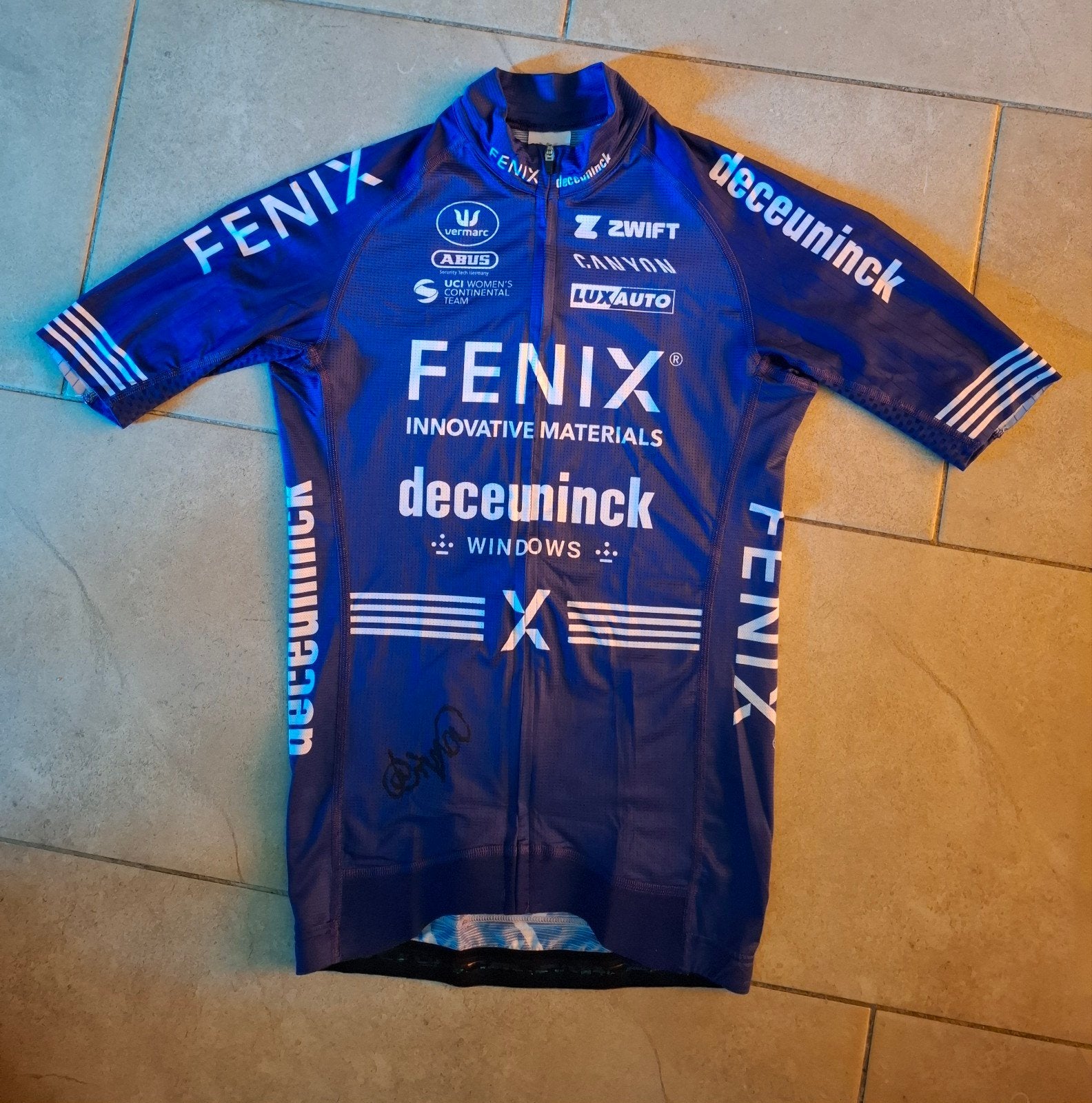 truirje van het Team Fenix-Premier Tech, Fietsen en Brommers, M, Ophalen of Verzenden, Zo goed als nieuw, Dames