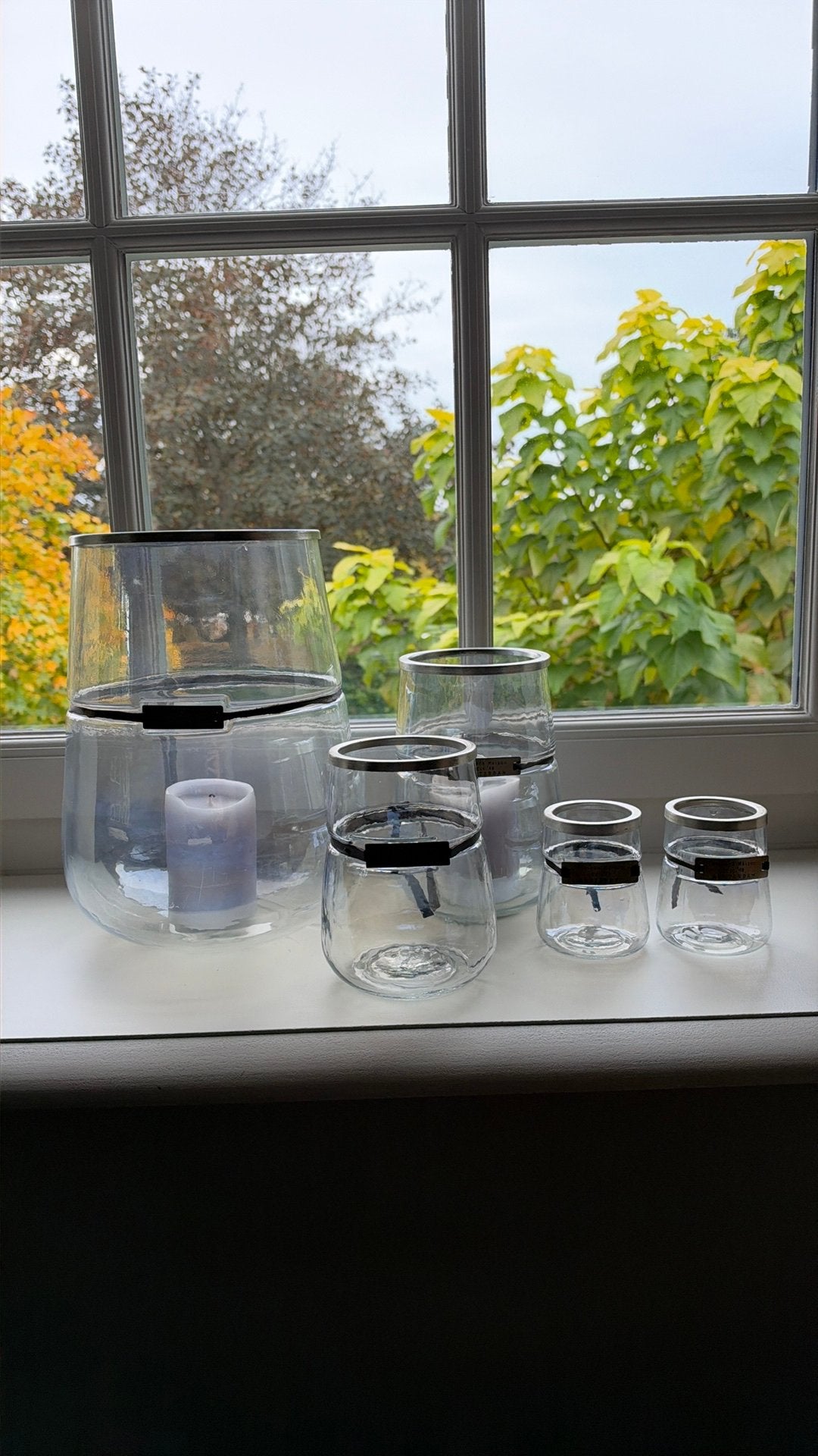Set van 5 kaarsen/theelichtenhouders Rivièra Maison, Ophalen, Zo goed als nieuw