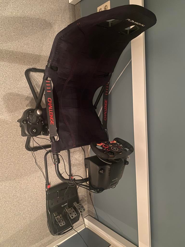 Logitech g29+playseat challenge, Ophalen, Gebruikt