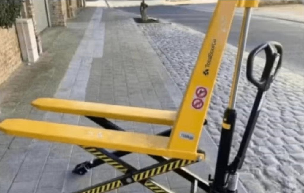 transpallet schaartranspallet Schaarheftruck palletwagen, Ophalen