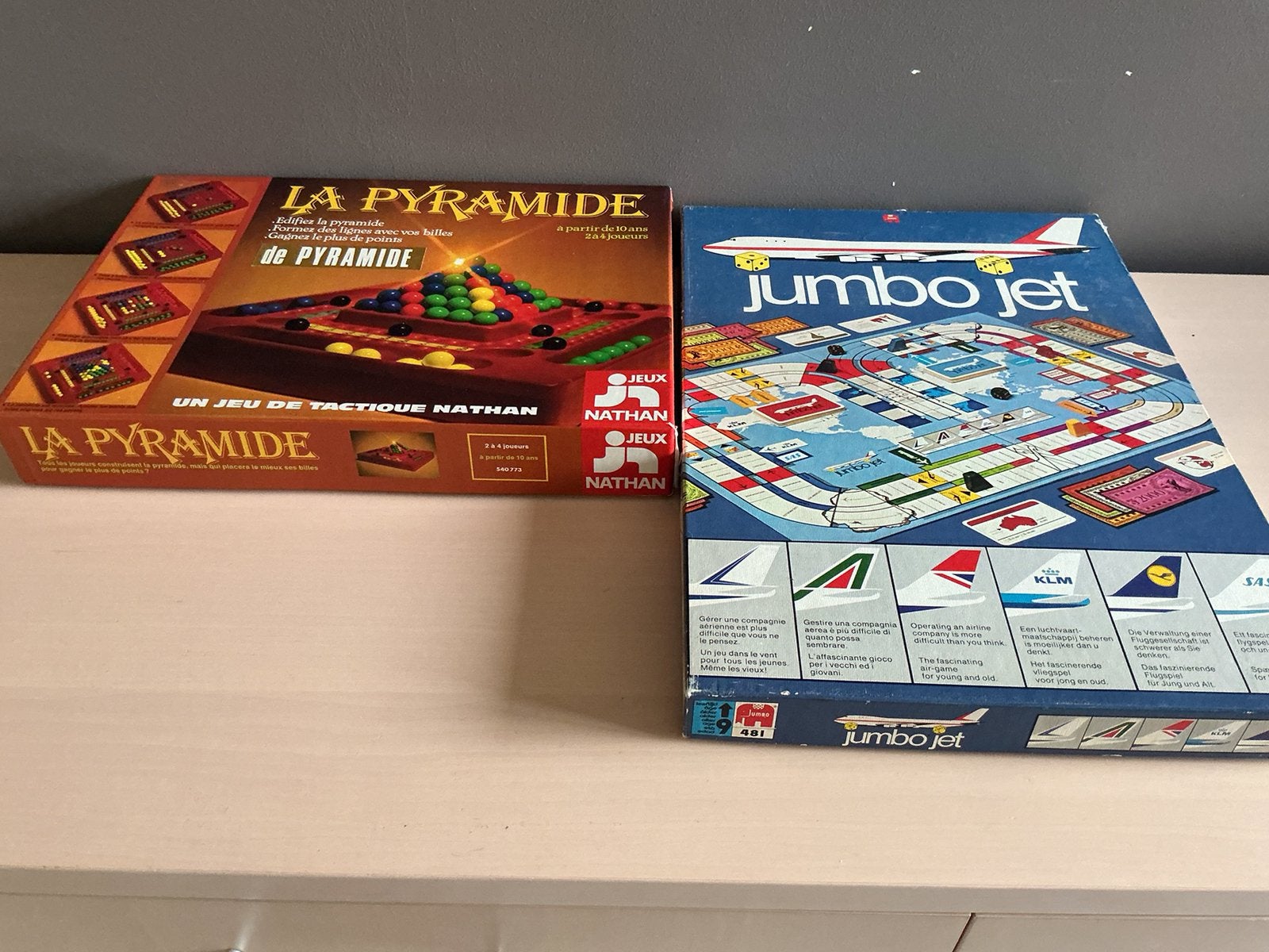 Jeux de société ancien, Hobby en Vrije tijd, Gezelschapsspellen | Overige, Ophalen of Verzenden, Gebruikt