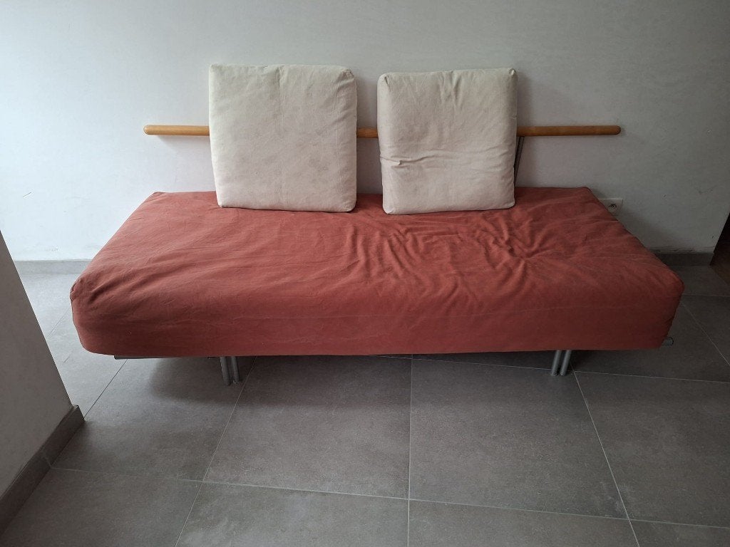 Slaapbank, Huis en Inrichting, Slaapkamer | Slaapbanken, Ophalen, Gebruikt, Tweepersoons, 190 cm of minder