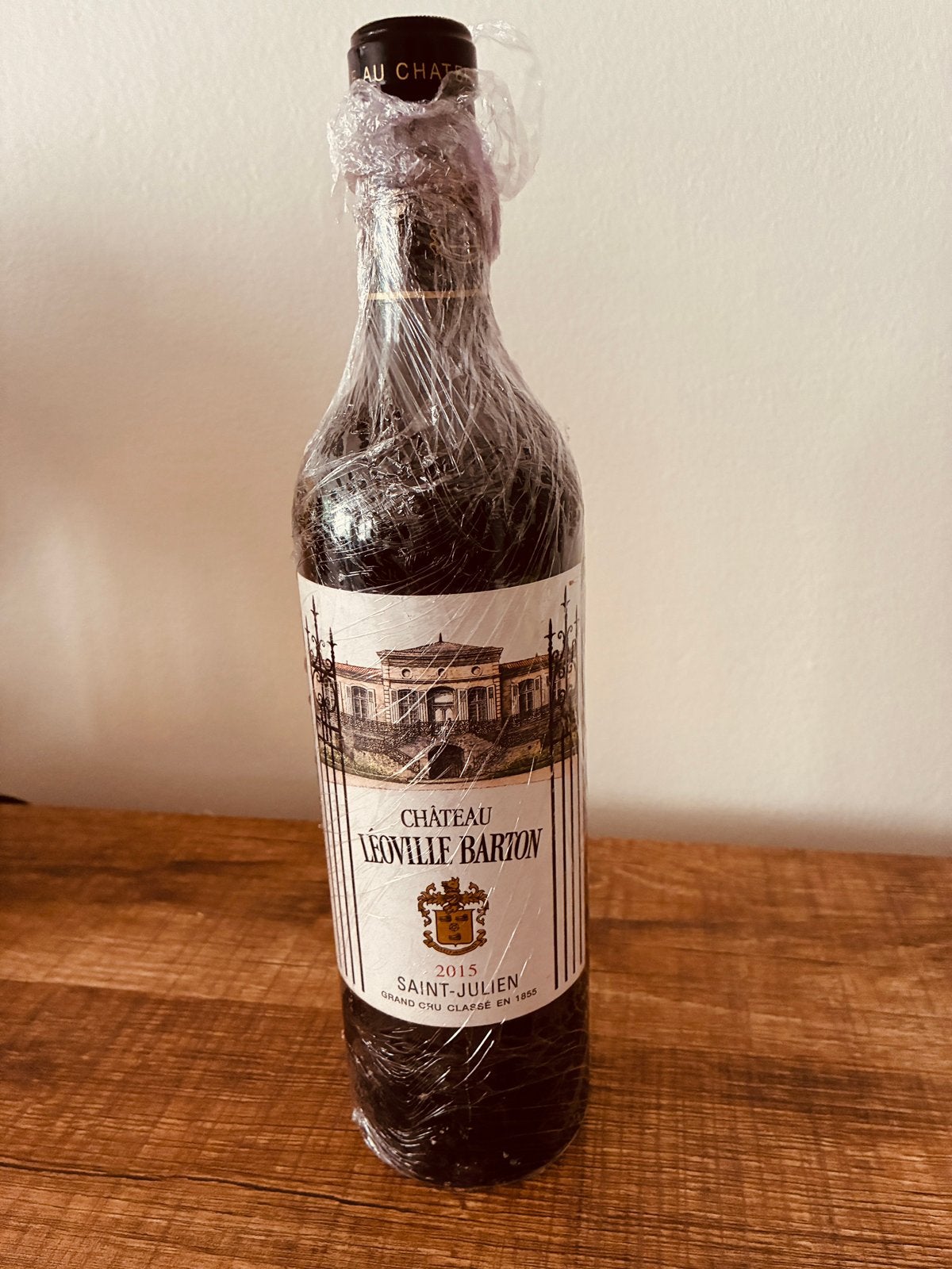1 x Château Leoville Barton 2015, Verzamelen, Wijnen, Ophalen, Frankrijk, Nieuw, Rode wijn