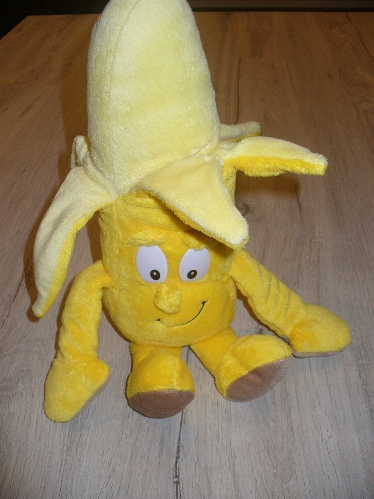 Leuke knuffel banaan, Enlèvement ou Envoi, Comme neuf