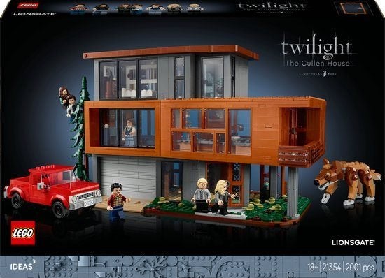 Lego 21354 Twilight: Het huis van de familie Cullen, nieuw, Neuf, Enlèvement ou Envoi, Lego, Ensemble complet
