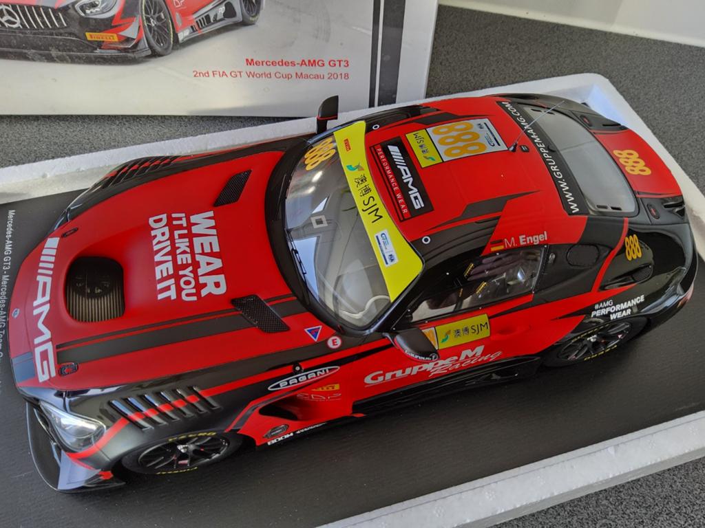 Mercedes AMG GT3., Ophalen of Verzenden
