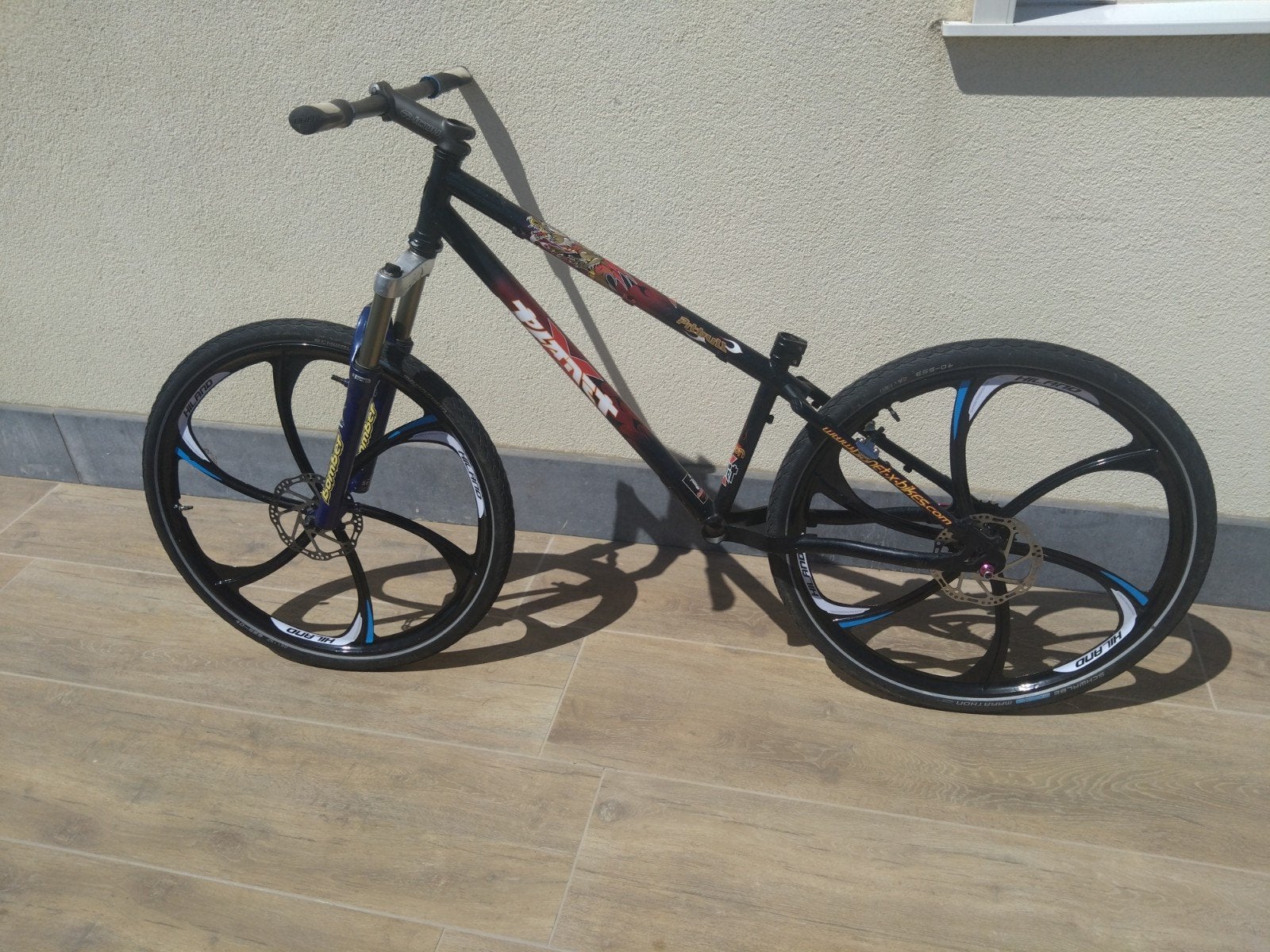Planet x pitbull très rare freeride, Vélos & Vélomoteurs, Enlèvement ou Envoi
