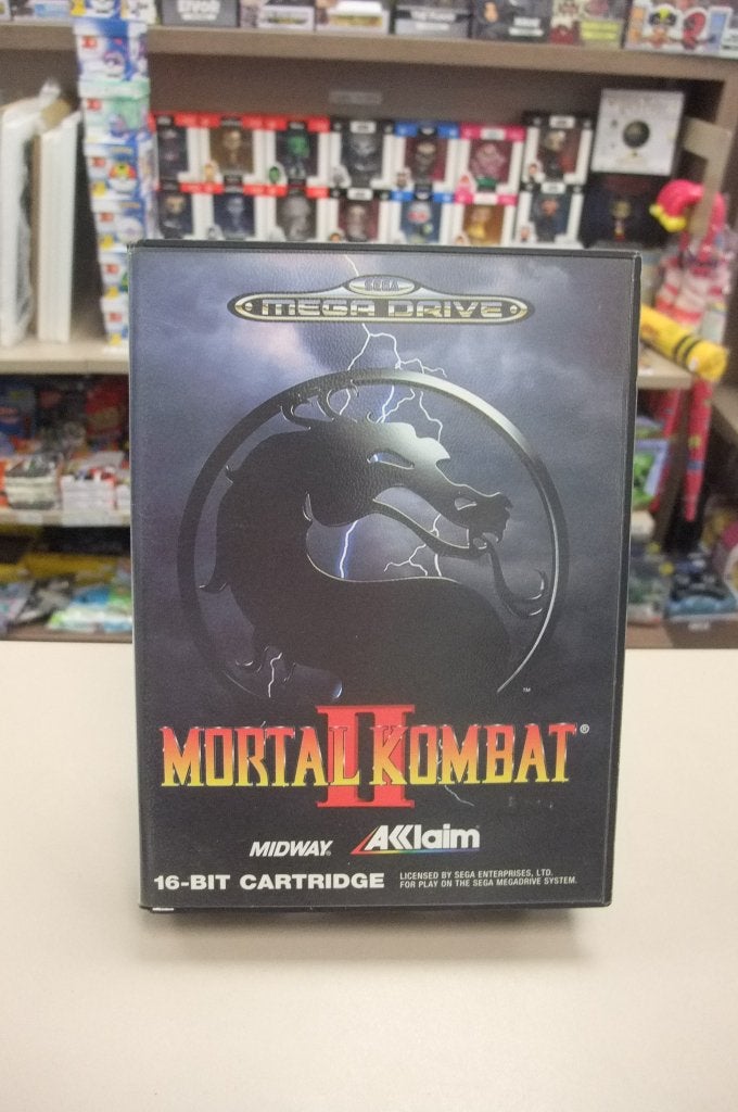 Mortal Kombat II (cib) Mega Drive, Enlèvement ou Envoi, 2 joueurs, À partir de 12 ans, Combat