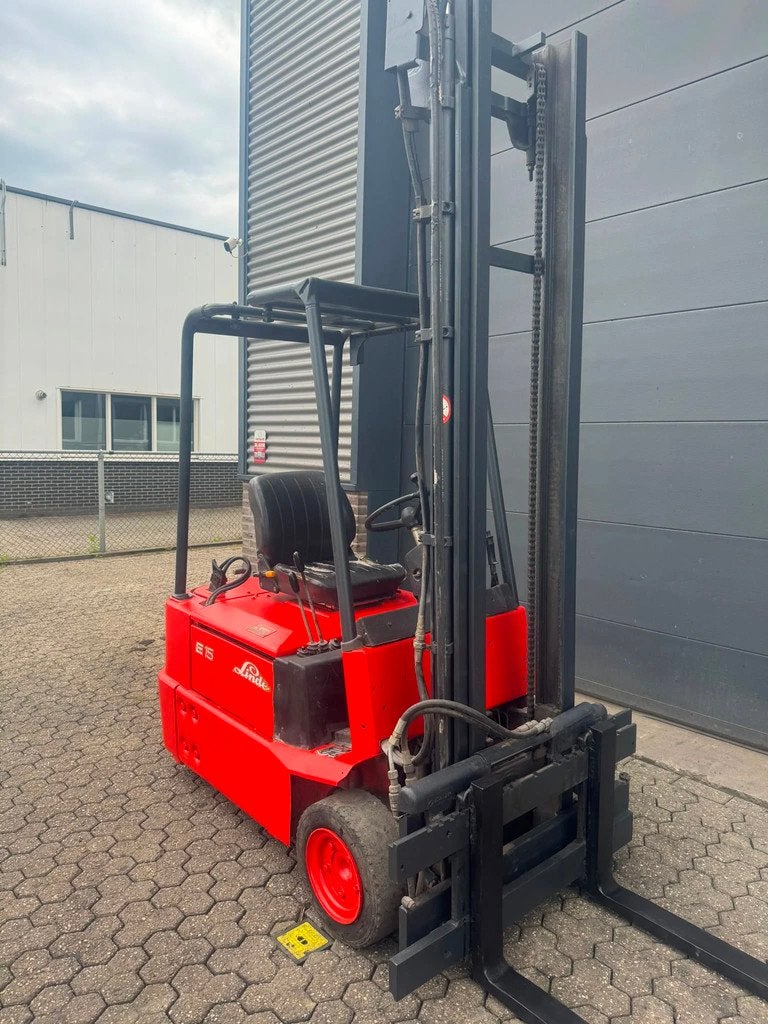 Linde E15 1,5 ton elektrische heftruck, 1000 à 2000 kg, Électrique, Chariot élévateur, Linde