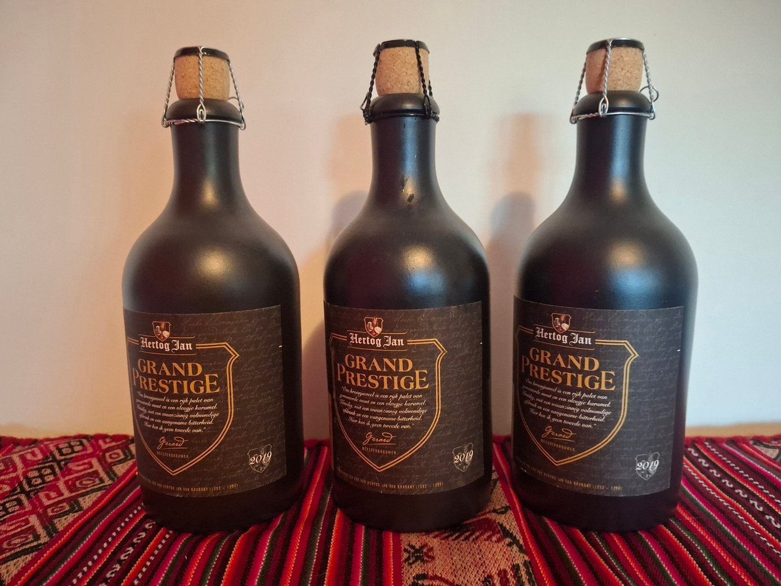 Duke Jan Grand Prestige 2019, Collections, Enlèvement, Hertog Jan