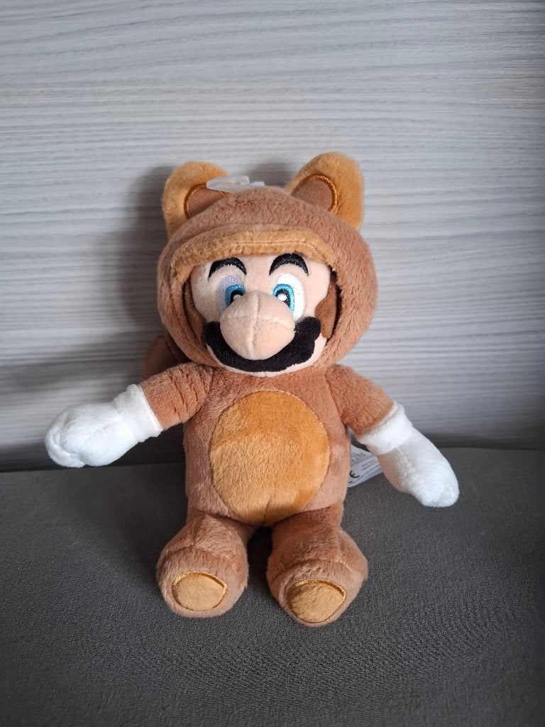 Knuffal tanooki super mario, Kinderen en Baby's, Ophalen, Overige merken, Overige typen, Super Mario