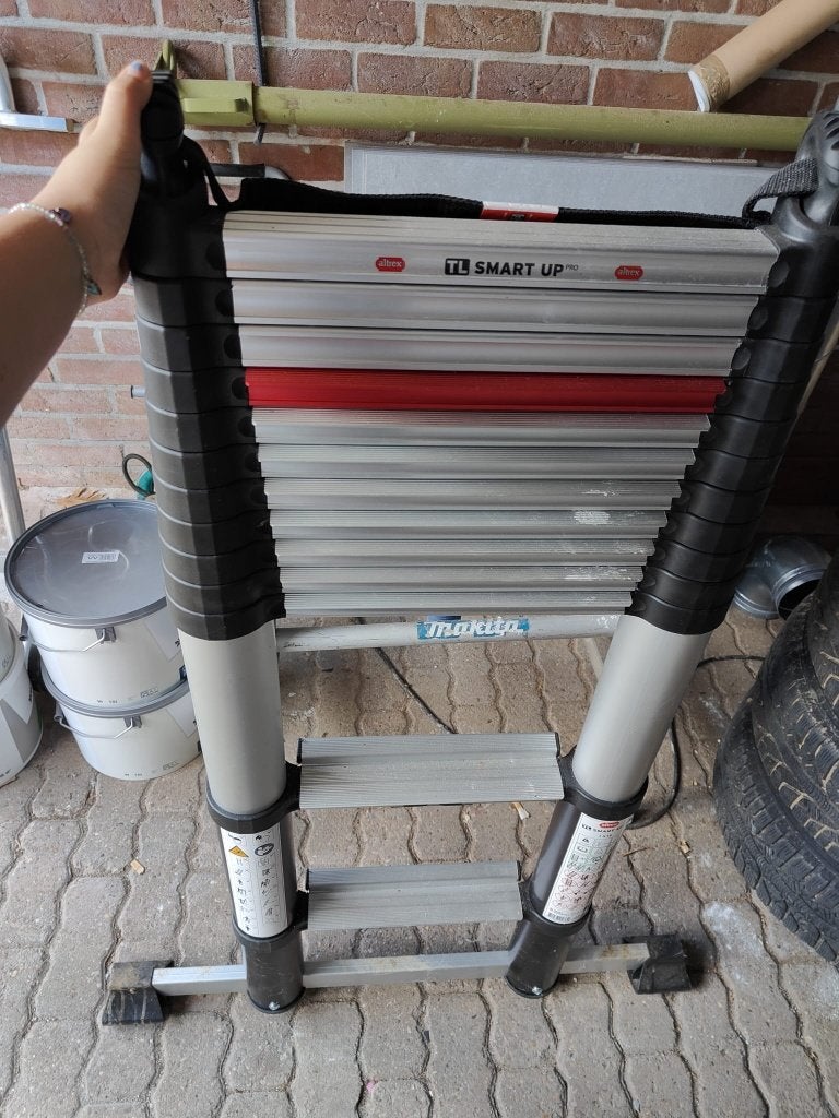 Telescopische ladder, Ophalen, Nieuw, Ladder, 2 tot 4 meter