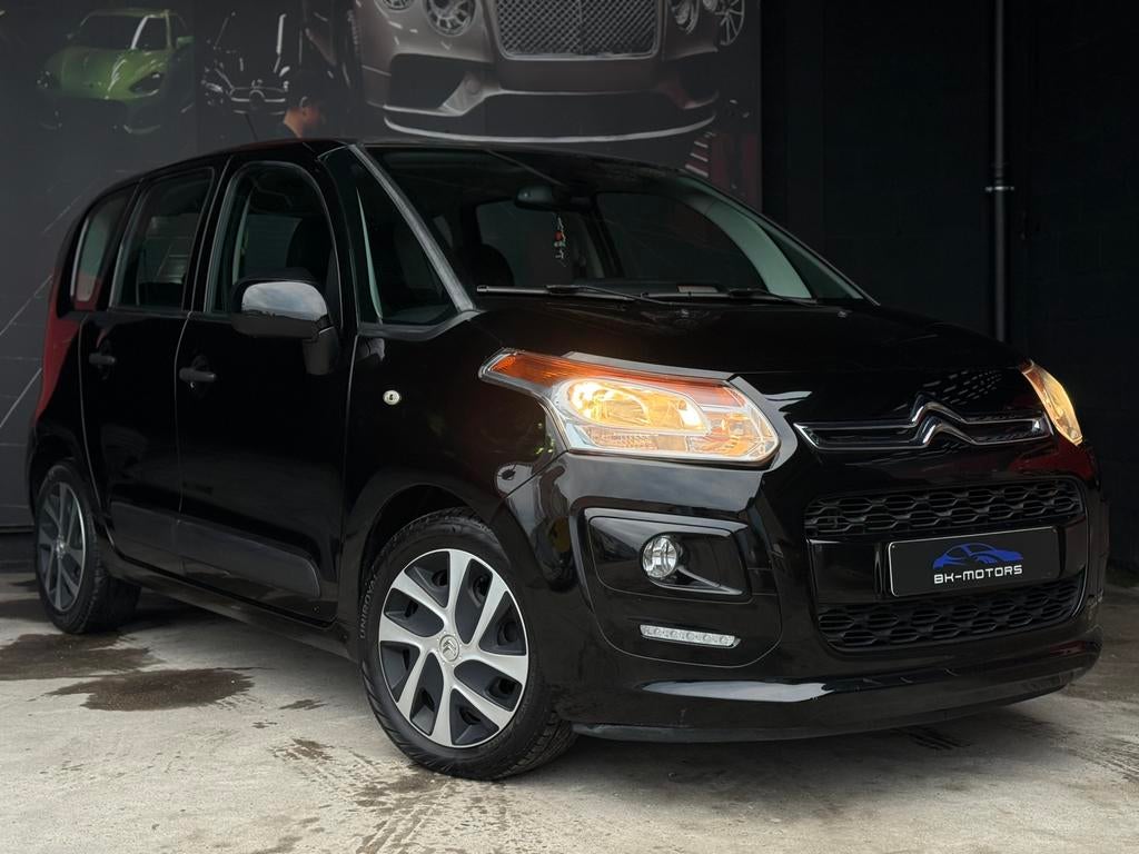 Citroen C3 Picasso 1.6 diesel, Auto's, Euro 5, Stof, Zwart, 4 cilinders