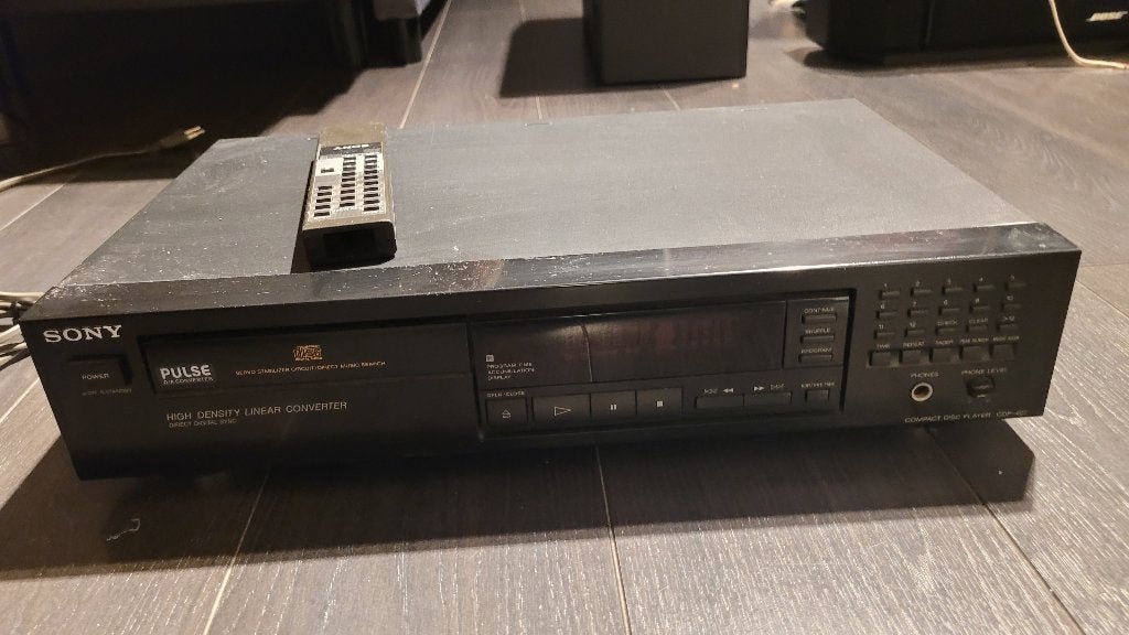 Lecteur CD Sony complet (CDP-407), Enlèvement, Utilisé, Sony