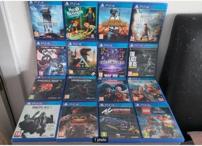 jeu playstation 4 dans description, Games en Spelcomputers, Ophalen of Verzenden, Zo goed als nieuw