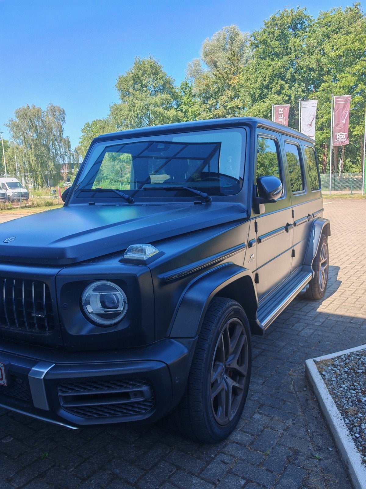 Mercedes G63 amg pantsering b6, Auto's, Automaat, Zwart, G-Klasse, Zwart
