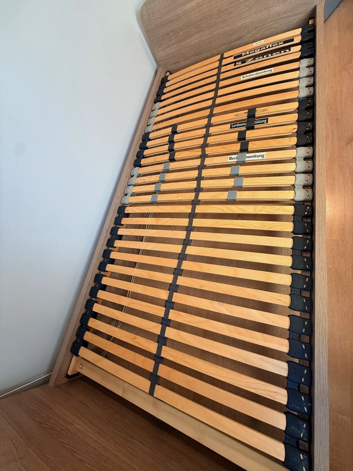 Lattenbodem 1 persoonsbed, Huis en Inrichting, Ophalen, Gebruikt, 90 cm, Eenpersoons