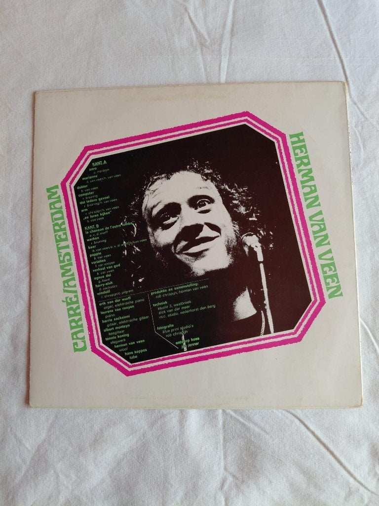 Herman van Veen - Carré Amsterdam, Ophalen, LP, Gebruikt, 12 inch
