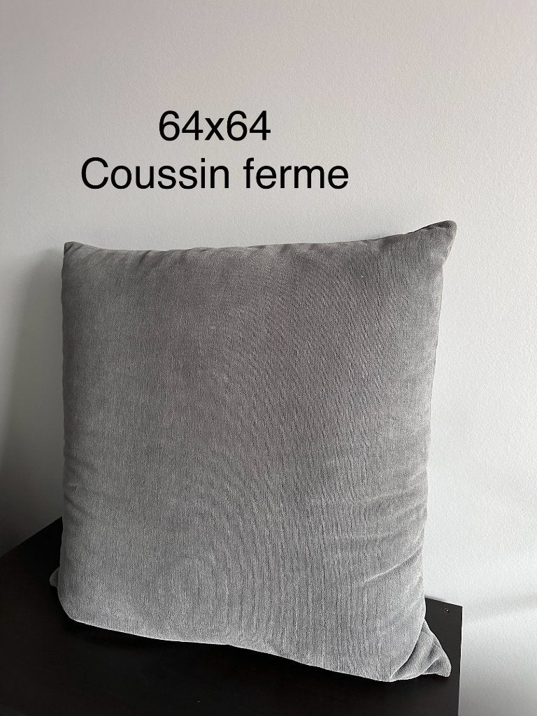 Coussin, ferme, BoConcept, Tissu Lucca Gris, Ophalen, Zo goed als nieuw, Grijs